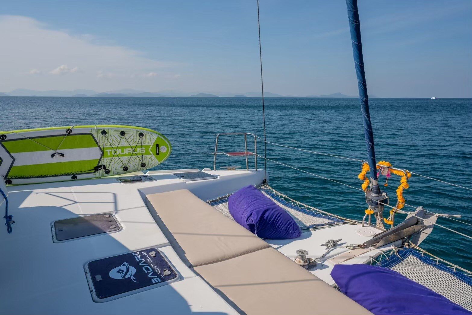 Blue Castle sailing catamaran for family and group charters in Phuket